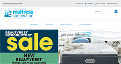 Desktop Screenshot of mattressconnection.net