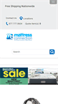 Mobile Screenshot of mattressconnection.net